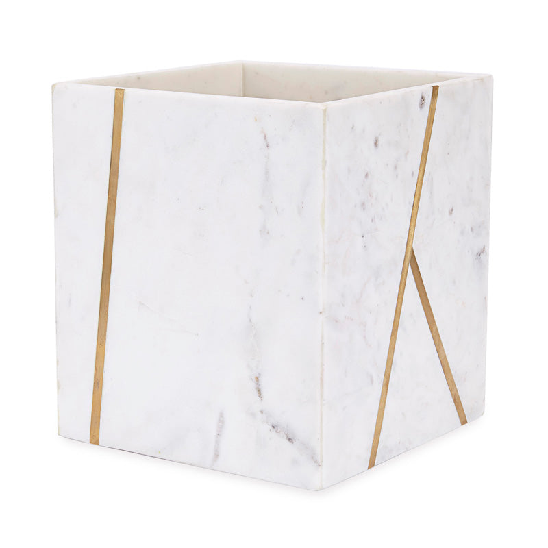 White|Waste Basket